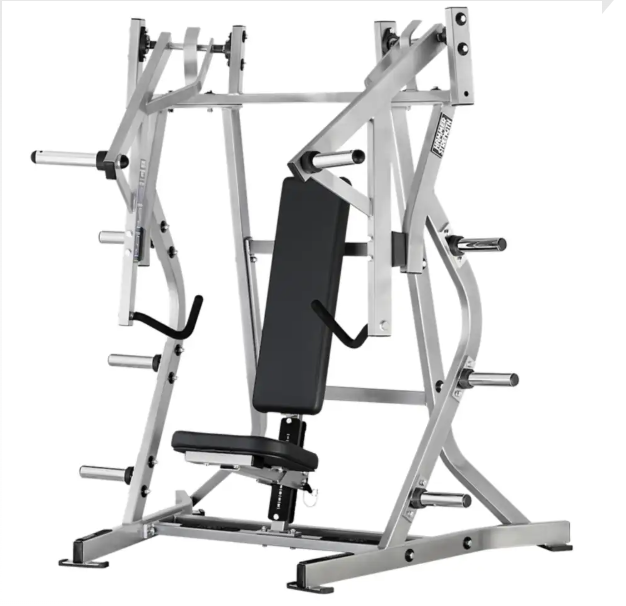 Bench press isolateral com carregamento a disco